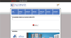 Desktop Screenshot of k9automacao.com.br